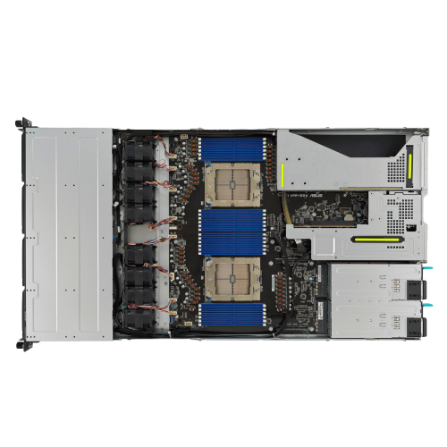 90SF02D1-M006Z0 Сервер ASUS 1U 2P AMD Epyc 9004 4.1GHZ 128C LGA 6096 20 SFF LFF EDSFF RS700A-E12-RS12U
