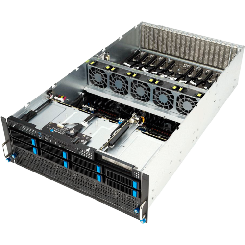 90SF02H2-M001J0 Сервер ASUS 4U 2P AMD Epyc 9004 4.8GHZ 128C LGA 6096 8 SFF ESC8000A-E12
