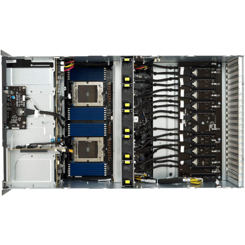 90SF02H2-M001J0 Сервер ASUS 4U 2P AMD Epyc 9004 4.8GHZ 128C LGA 6096 8 SFF ESC8000A-E12