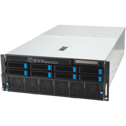 90SF02I2-M003E0 Сервер ASUS ESC8000 ESC8000-E11 Gen5 Emerald Rapids 4.8GHZ 64C 2P 32x256GB LGA 4677 8LFF с горячей заменой 4x3000W