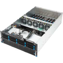 90SF02I2-M003E0 Сервер ASUS ESC8000 ESC8000-E11 Gen5 Emerald Rapids 4.8GHZ 64C 2P 32x256GB LGA 4677 8LFF с горячей заменой 4x3000W