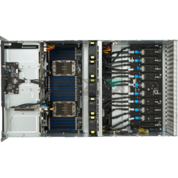 90SF02I2-M003E0 Сервер ASUS ESC8000 ESC8000-E11 Gen5 Emerald Rapids 4.8GHZ 64C 2P 32x256GB LGA 4677 8LFF с горячей заменой 4x3000W