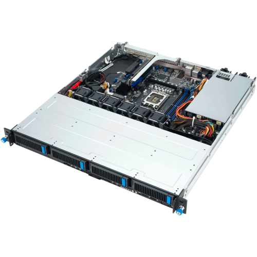 90SF03A1-M00070 Сервер ASUS RS300 RS300-E12-RS4 Gen14 E-2400 4.8GHZ 8C 1P 4x32GB LGA 1700 4LFF с горячей заменой 2x450W