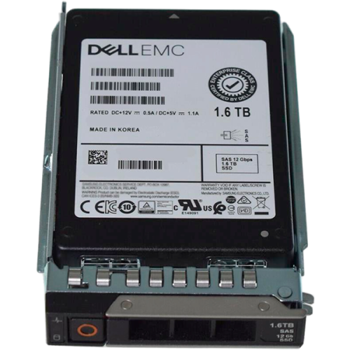 9W0K0 Твердотельный накопитель SSD Dell G14-G16 1.6-TB 12G 2.5 SAS MU TLC w/DXD9H