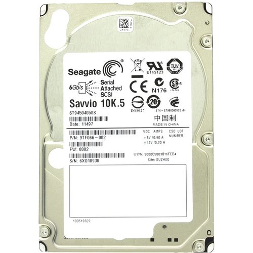 9TF066-040 Жесткий диск HDD Seagate 450Gb 10500 10000rmp 64Mb 6G SAS 2.5