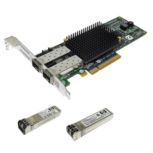 AJ763-63001 Адаптер HP 82E 8-GB DP PCle FC HBA
