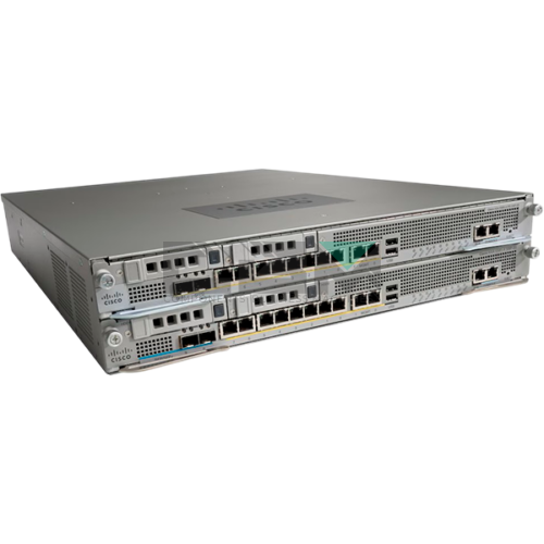ASA5585X-SSP60 Межсетевой экран Cisco 6x1GBE RJ-45 4x10GBE SFP+ 10000 IPSec VPN 15GB/S 3DES/AES 5GB/S 1024 VLAN