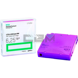 C7976AN Ленточный носитель HP Enterprise Ultrium LTO-6 2.5TB-6.25TB 400MB/S