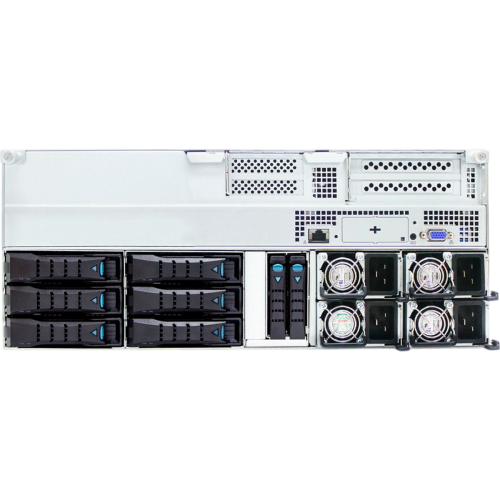 CB401-AG_XP1-C401AGXX Сервер AIC CB401 CB401-AG Gen4 7001, 7002 3.2GHZ 64C 1P 8x256GB LGA 4094 6LFF с горячей заменой 2x2000W