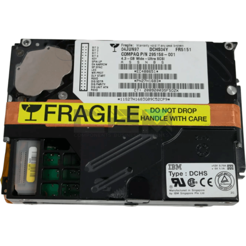 DCHS04Y Жесткий диск HDD IBM (Lenovo) 7200об/мин SCSI