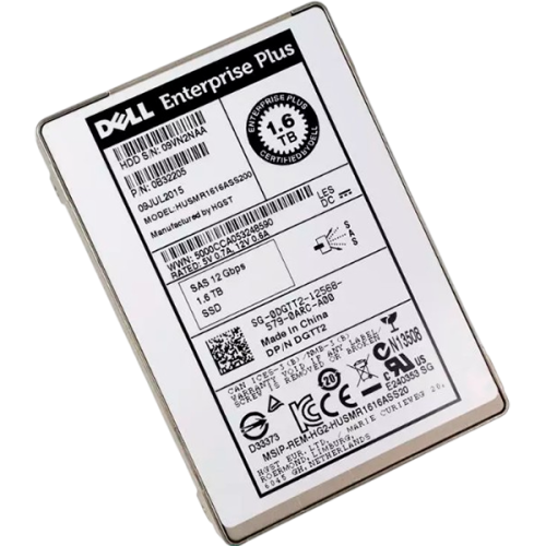 DGTT2 Твердотельный накопитель SSD Dell 1.6-TB 12G 2.5 SAS RI MLC для SC220