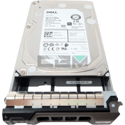 DKGYV Жесткий диск HDD Dell 8TB 12G 7.2K 3.5 SAS w/F238F