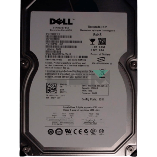 DP279 Жесткий диск HDD Dell