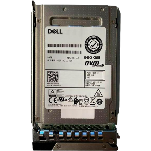 GT3CP Твердотельный накопитель SSD Dell 960-GB 2.5 RI NVMe w/G176J