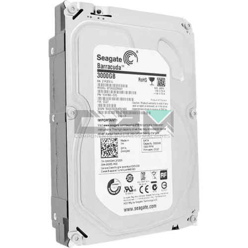 HHD4K Жесткий диск HDD Dell 3Tb 3.5 7200об/мин