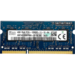 HMT451S6AFR8A-PB Оперативная память Hynix 4GB DDR3L SDRAM SO-DIMM 1Rx8 1600MHZ PC3L-12800