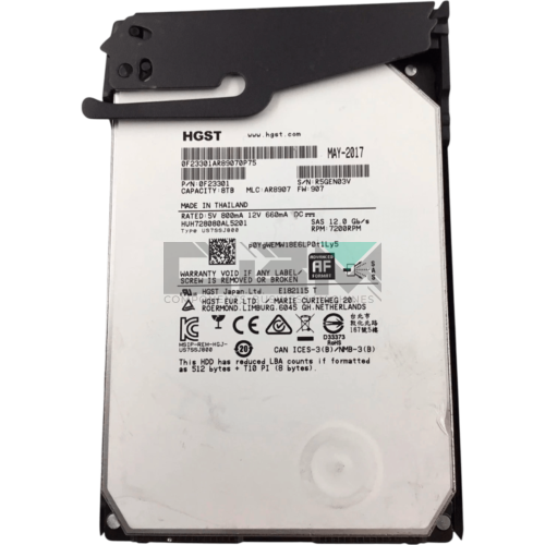 HUH728080AL5201 0F23301 Жесткий диск HDD Hitachi 12Gb/s SAS