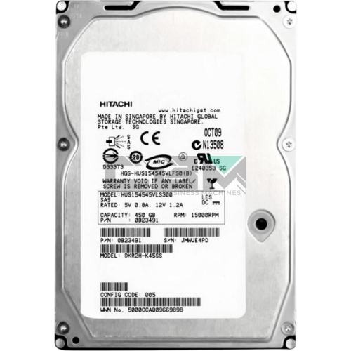 HUS154545VLS300 0B23491 Жесткий диск HDD Hitachi 450Gb 3.5 15000об/мин