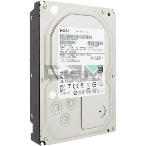 HUS724020ALE640 0F14685 Жесткий диск HDD Hitachi 6Gb/s SATA