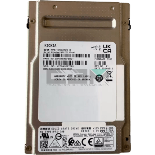 KPM71VUG3T20 Жесткий диск HDD KIOXIA 3.2 Tb 2.5 SAS TLC