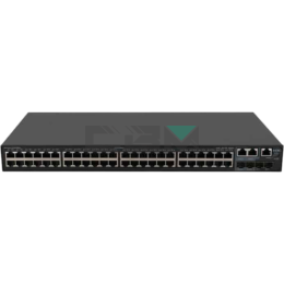 LS-5048PV3-EI-PWR Коммутатор H3C 370W 104GB/S 240V 4GB DDR4 48x1GBE POE+ RJ-45 SFP IPV6 черный