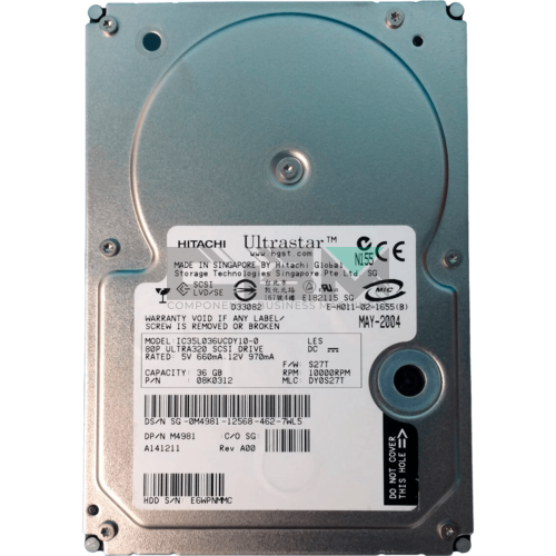 M4981 Жесткий диск HDD Dell 36Gb 10000об/мин