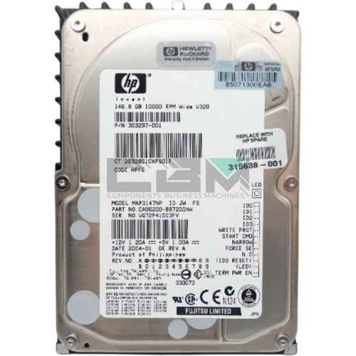 MAP3147NP Жесткий диск HDD Fujitsu 146Gb 10000об/мин