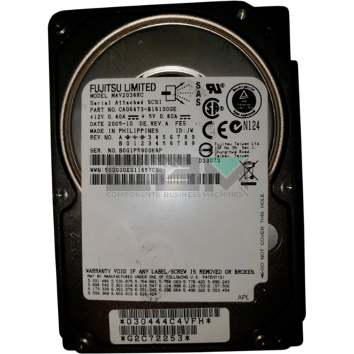 MAV2036RC Жесткий диск HDD Fujitsu 36Gb 2.5 15000об/мин