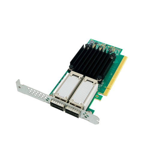 MCX416A-BCAT Сетевой адаптер Mellanox ConnectX-4 EN network interface card, 40/56GbE dual-port QSFP28, PCIe3.0 x16, tall bracket, ROHS R6