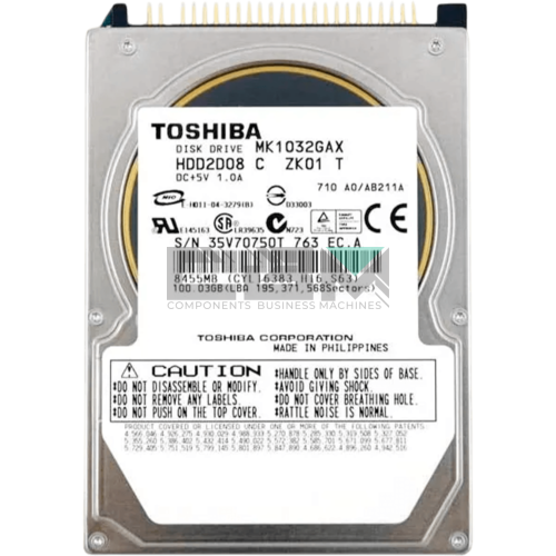 MK1032GAX Жесткий диск Toshiba 2.5 IDE