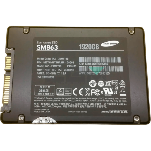 MZ-7KM1T9E Жесткий диск HDD Samsung 1.92Tb 2.5
