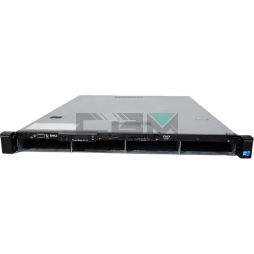 R410 Сервер Dell PowerEdge 1U 2P Xeon 5500, 5600 2.6GHZ 4C 4x32GB-R 80W 4LFF с горячей заменой 1x500W PS