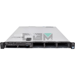 R430 Сервер Dell PowerEdge 1U 2P E5-2600 V3 1.8GHZ 22C 12x32GB-R 135W 10SFF с горячей заменой 2x550W PS