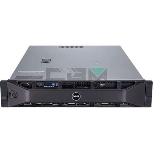 R510 Сервер Dell PowerEdge 2U 2P Xeon 5600 2.4GHZ 4C 4x32GB-R 480W 12SFF с горячей заменой 2x550W PS