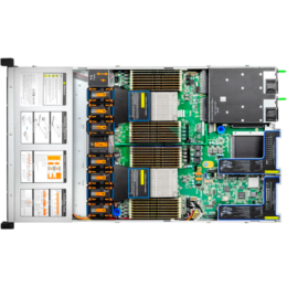 SR101-D04R Сервер Gooxi ITPOD SR101-D04R Gen3 7003 3.2GHZ 64C 2P 32x256GB 4LFF с горячей заменой
