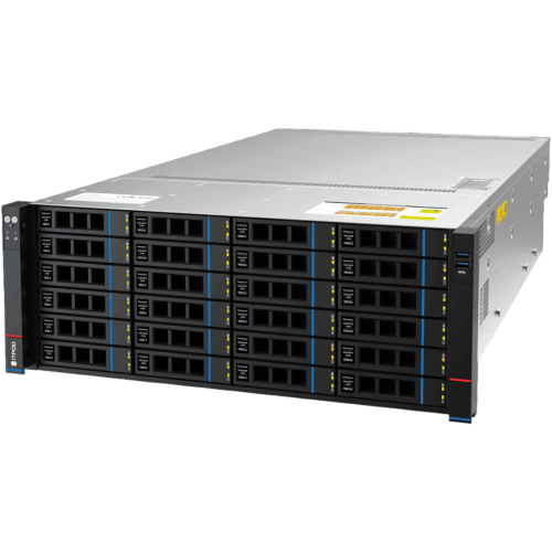 SR401-D24RE-G2 Сервер Gooxi AMD Genoa 4U Expander Backplane 24_2.5 3.5 SAS SATA Hard Drive Bay Svr Barebone + 800W батарейка CR2032 не установлена