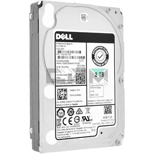 ST2000NX0423 Жесткий диск Dell 2-TB 7.2K 2.5 SATA w/G176J