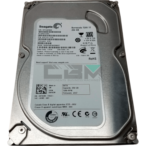 ST3250312AS Жесткий диск HDD Seagate 250Gb 3.5 7200об/мин
