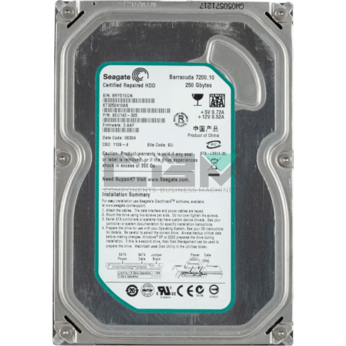 ST3250410AS Жесткий диск HDD Seagate 250Gb 3.5 7200об/мин