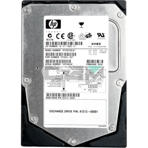 ST336752LW Жесткий диск HDD Seagate 36Gb 15000об/мин