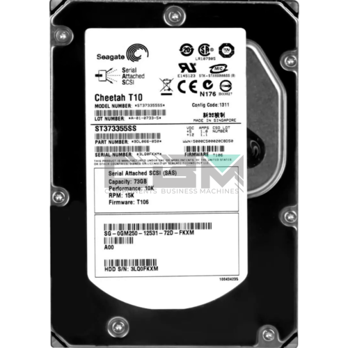 ST373355SS Жесткий диск HDD Seagate 73Gb 3.5 15000об/мин