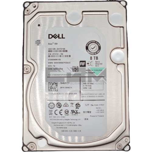 ST8000NM0185 Жесткий диск Seagate 8TB 7.2K 12G SAS 3.5