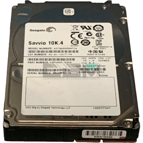 ST9600204FC Жесткий диск HDD Seagate 600 Гб 2.5 10000 об/мин