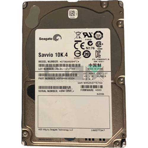 ST9600204FC Жесткий диск HDD Seagate 600 Гб 2.5 10000 об/мин