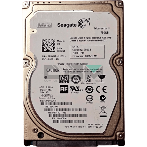 ST9750420AS Жесткий диск HDD Seagate 750 Гб 2.5 7200 об/мин