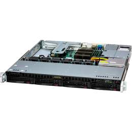 SYS-511R-M Сервер SuperMicro 1U 1P Intel Xeon E-2400 2.9GHZ 8C LGA 4189 6 SFF LFF