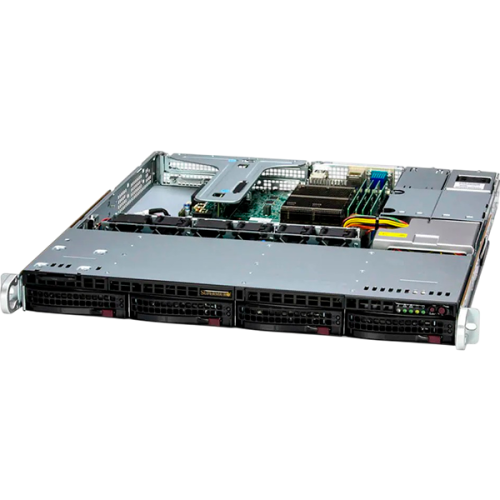 SYS-511R-M Сервер SuperMicro 1U 1P Intel Xeon E-2400 2.9GHZ 8C LGA 4189 6 SFF LFF