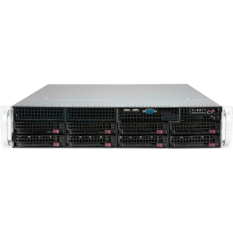 SYS-621P-TRT Сервер SuperMicro X13 2U 2P Scalable 2GHZ 8 64C LGA 4677 8 LFF