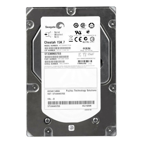 A3C40114566 Жесткий диск Fujitsu 3.5 300Gb SAS HDD
