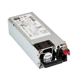 865398-001, Блок питания HP Platinum Flex Slot, 500W, 100-240V, для серверов G9, G10, DL360, DL380, DL385, ML350